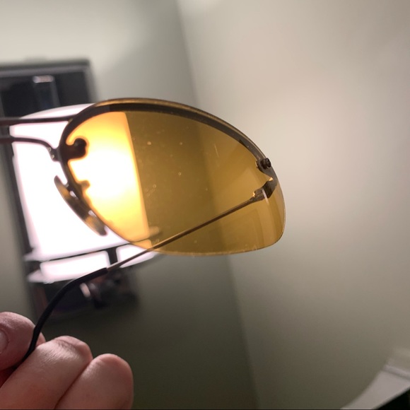 Ray Ban sunglasses - yellow small aviator glasses - Picture 7 of 9